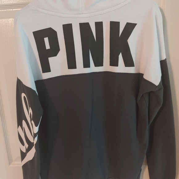 PINK Victoria's Secret cowl neck hoodie. - Picture 3 of 4